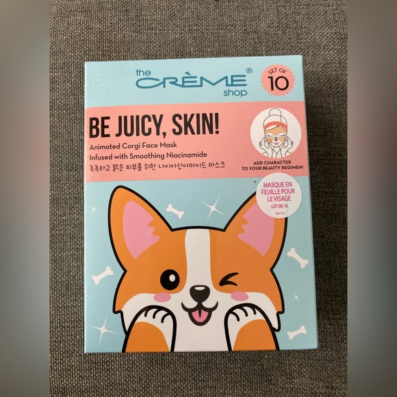 POPULAR The CREME Shop Corgi Face Mask and Makeup Wipes Set - Picture 4 of 7
